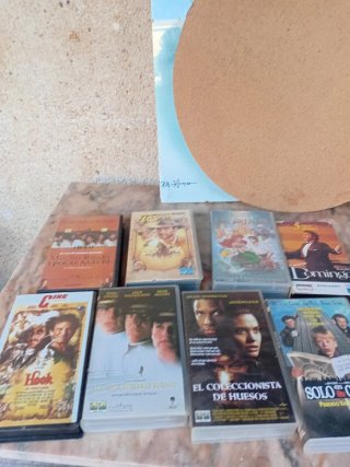 Lote de Películas en VHS.