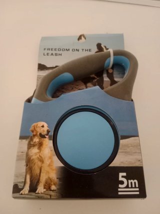 Correa retráctil para perro 5m
