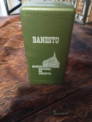 Hucha Caja Fuerte Antigua Banesto