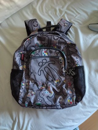 Mochila Totto con Estampado de Mandos