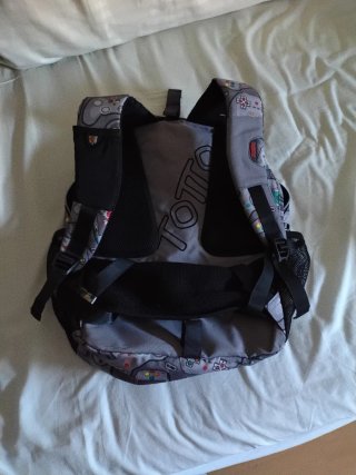 Mochila Totto con Estampado de Mandos