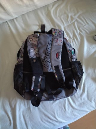 Mochila Totto con Estampado de Mandos