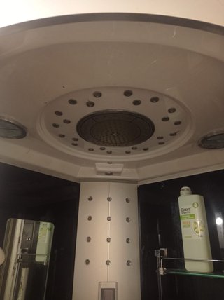 Cabina de ducha moderna