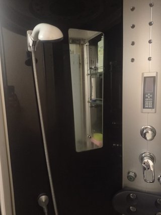 Cabina de ducha moderna