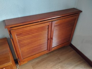 SALON COMEDOR COMPLETO EN MADERA DE PINO