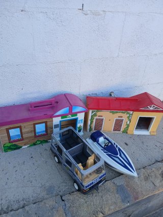 Playmobil: Casa, Coche y Barco