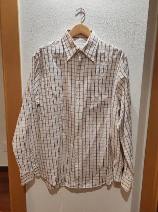 Camisa Carolina Herrera cuadros XL