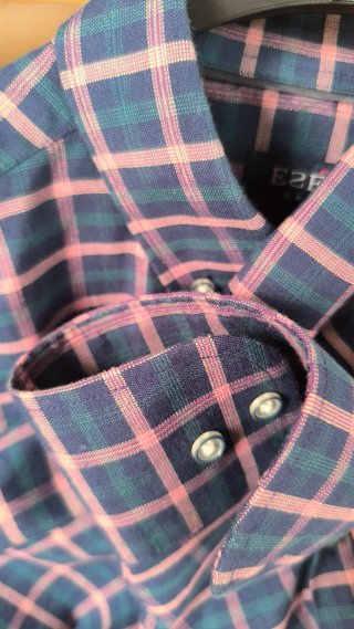 Camisa Manga Larga Ese O Ese Cuadros
