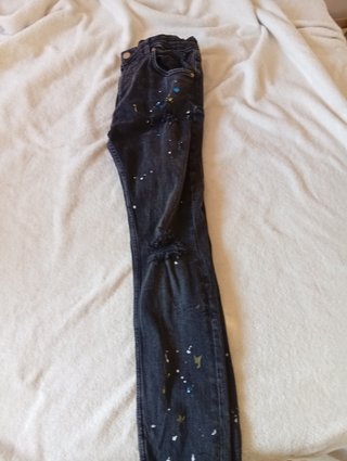 Pantalón Vaquero Súper Skinny Negro