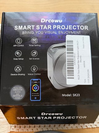Proyector Estrellas Drcowu SK23 Smart