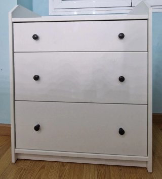 Cómoda HAUGA IKEA 3 Cajones