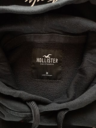 Felpa Hollister nera e bianca