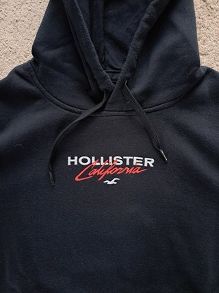 Felpa Hollister nera e bianca