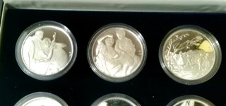 Monedas Grandes Pintores Españoles Colección Plata