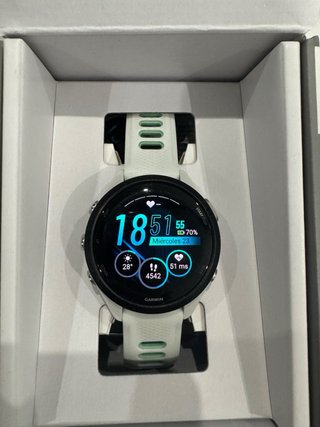 Garmin Forerunner 265S AMOLED Blanco