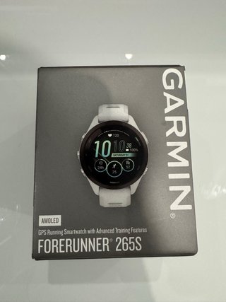 Garmin Forerunner 265S AMOLED Blanco