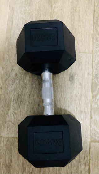 Mancuerna Hexagonal POWRX 22.5 kg