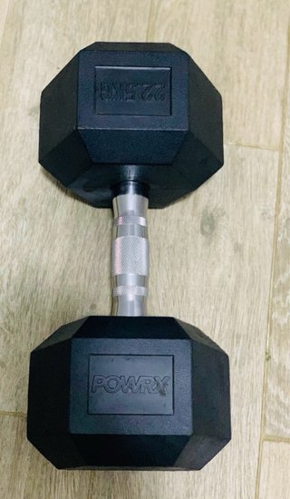 Mancuerna Hexagonal POWRX 22.5 kg