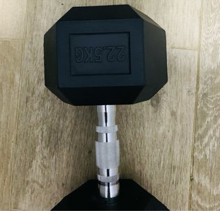 Mancuerna Hexagonal POWRX 22.5 kg
