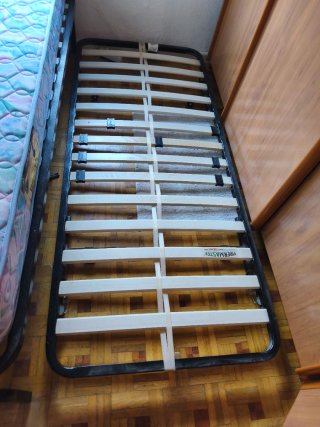 Cama Nido con 2 Somieres y 2 Colchones 80x190