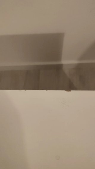 Mesita de noche IKEA MALM blanca