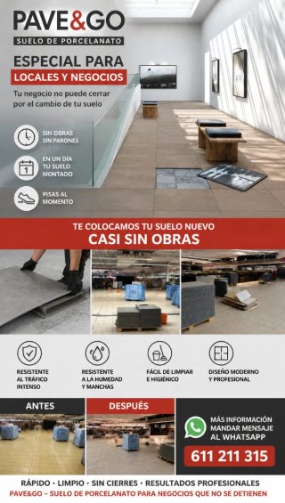Suelo Pave&Go Cerámica Desmontable