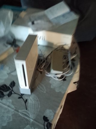 Consola Wii Blanca con Juegos en Disco Duro