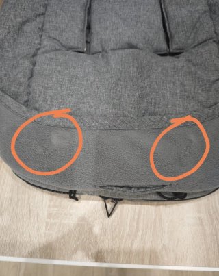 Saco Bugaboo Invierno Gris Melange