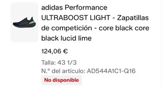 Zapatillas Adidas Ultraboost Hombre Negras y Verde