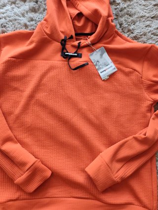 Sudadera Trangoworld Naranja Texturizada nueva