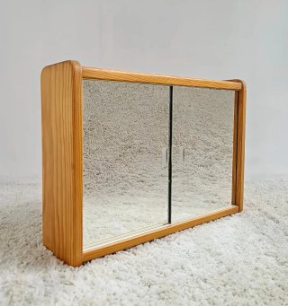 Armario flotante con espejo | Vintage 70s