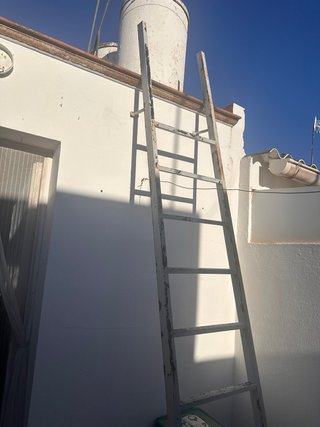 Escalera de hierro