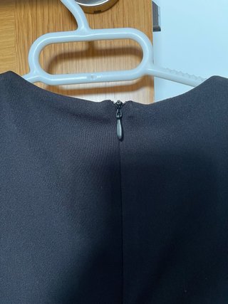 Vestido Mono Negro Zara Talla M