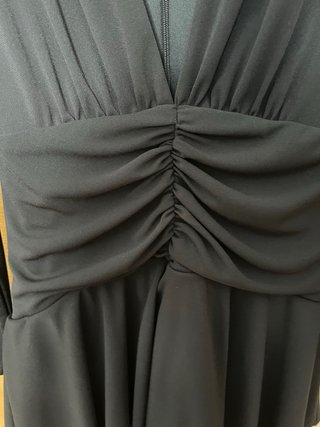 Vestido Mono Negro Zara Talla M