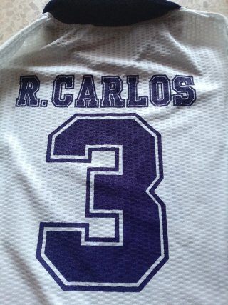 Conjunto Real Madrid Vintage Roberto Carlos XXL 90