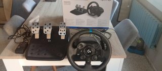 Logitech G923 Volante y Pedales TRUEFORCE