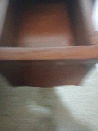 Mesita auxiliar vintage de madera