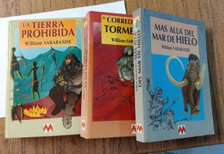Lote 3 novelas de William Sarabande