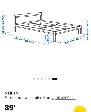 Cama Ikea Neiden