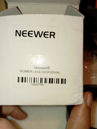 Parasol goma plegable NEEWER 52mm