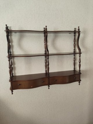 Estantería de Pared de Madera