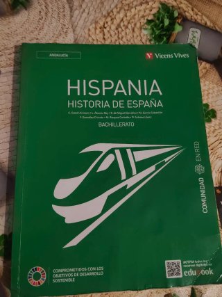 Libro segundo bachillerato Hispania