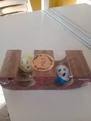 Juego de 2 pelotas para gatos