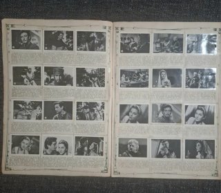 Álbum de cromos película Ivanhoe