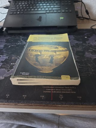 Libro de antología de poesía lírica griega antigua