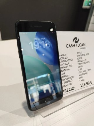 iPhone SE 2020 64GB Negro