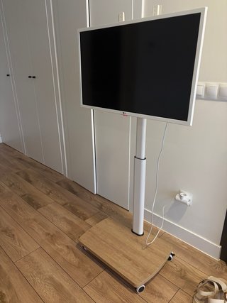 Smart TV LG 32 pulgadas con soporte móvil