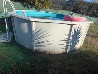 Piscina desmontable chapa dura 3 metros diametro