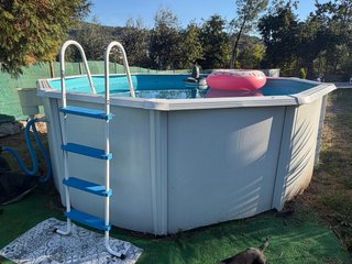 Piscina desmontable chapa dura 3 metros diametro