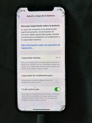 iPhone X Plata